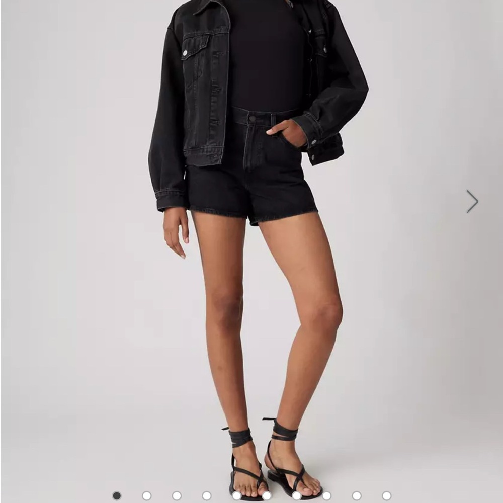 Levi's 80's High Rise Mom Shorts